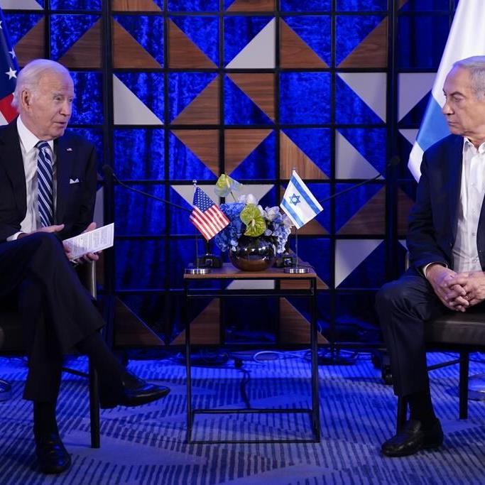 Biden walks a tightrope with his support for Israel as his party's left urges restraint